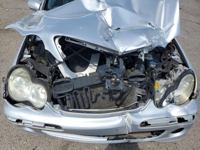 WDBRF54H66A850834 - 2006 MERCEDES-BENZ C 280 SILVER photo 11