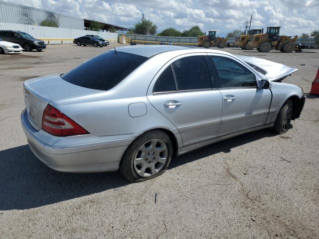 WDBRF54H66A850834 - 2006 MERCEDES-BENZ C 280 SILVER photo 3