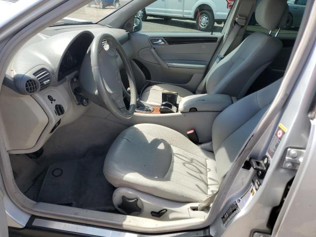 WDBRF54H66A850834 - 2006 MERCEDES-BENZ C 280 SILVER photo 7