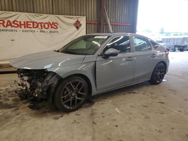 19XFL1H8XPE009503 - 2023 HONDA CIVIC SPORT TOURING GRAY photo 1