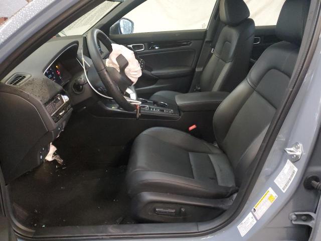 19XFL1H8XPE009503 - 2023 HONDA CIVIC SPORT TOURING GRAY photo 7