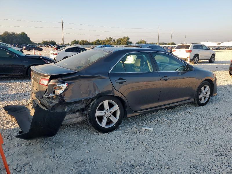 4T1BF1FK4CU615861 - 2012 TOYOTA CAMRY BASE GRAY photo 3