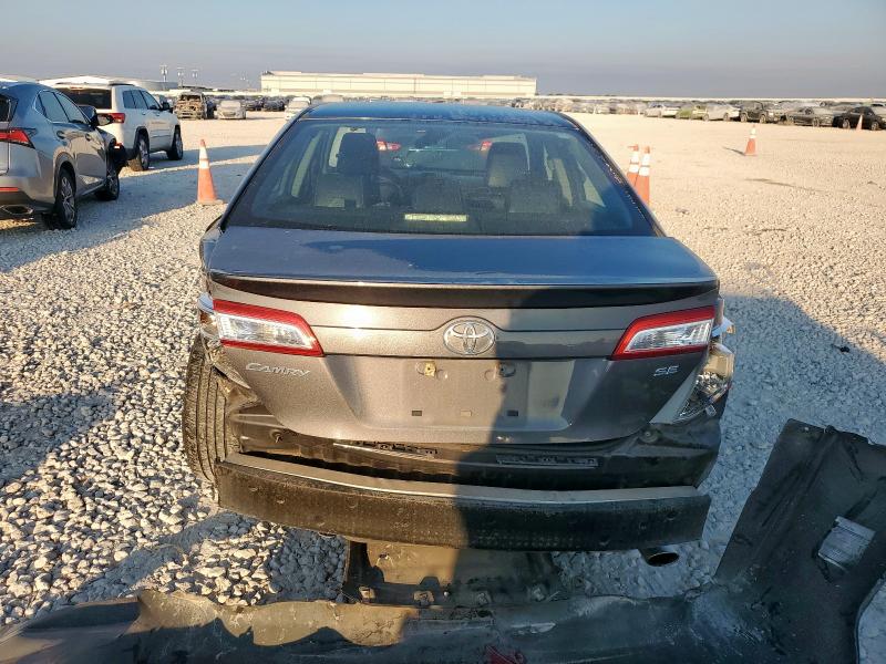 4T1BF1FK4CU615861 - 2012 TOYOTA CAMRY BASE GRAY photo 6