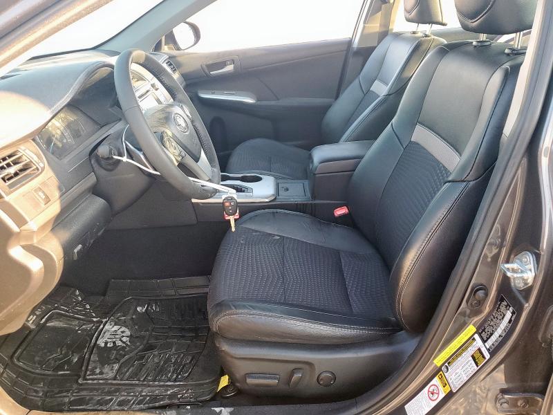 4T1BF1FK4CU615861 - 2012 TOYOTA CAMRY BASE GRAY photo 7