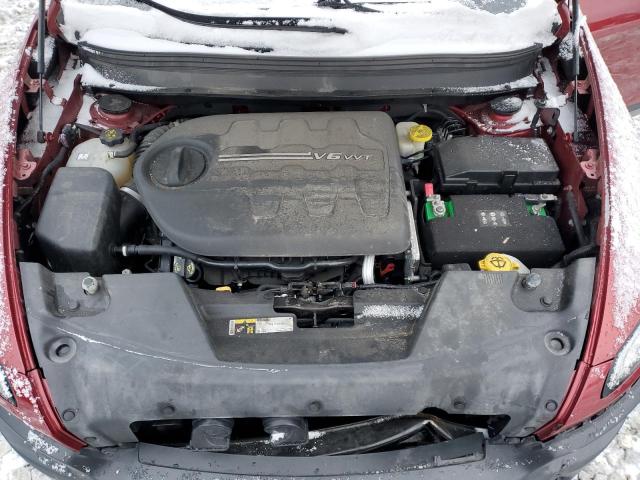 1C4PJMBS0HW515669 - 2017 JEEP CHEROKEE TRAILHAWK მუქწითელი ფოტო 12