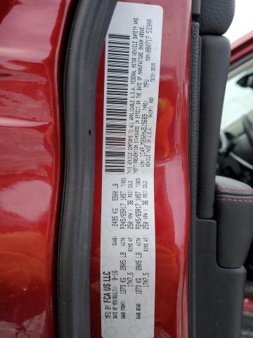 1C4PJMBS0HW515669 - 2017 JEEP CHEROKEE TRAILHAWK მუქწითელი ფოტო 13