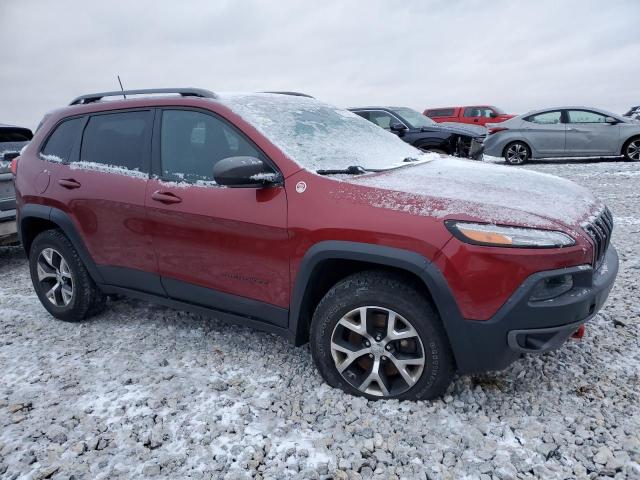 1C4PJMBS0HW515669 - 2017 JEEP CHEROKEE TRAILHAWK მუქწითელი ფოტო 4