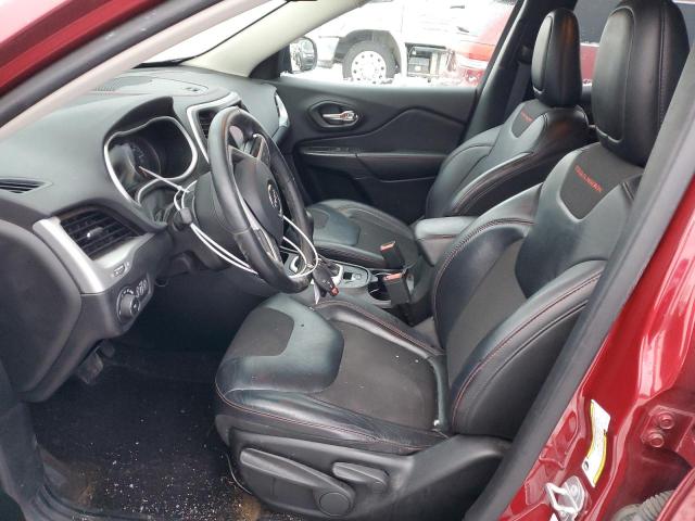 1C4PJMBS0HW515669 - 2017 JEEP CHEROKEE TRAILHAWK მუქწითელი ფოტო 7