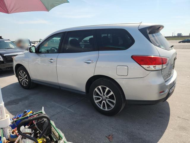 5N1AR2MN1DC660754 - 2013 NISSAN PATHFINDER S SILVER photo 2