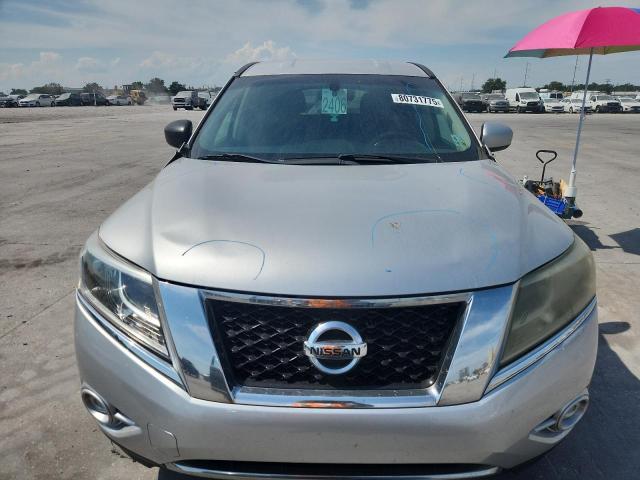5N1AR2MN1DC660754 - 2013 NISSAN PATHFINDER S SILVER photo 5
