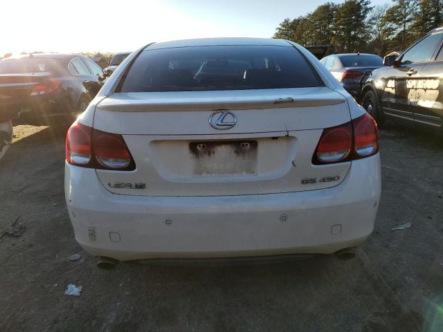 JTHBN96S865015198 - 2006 LEXUS GS 430 WHITE photo 6