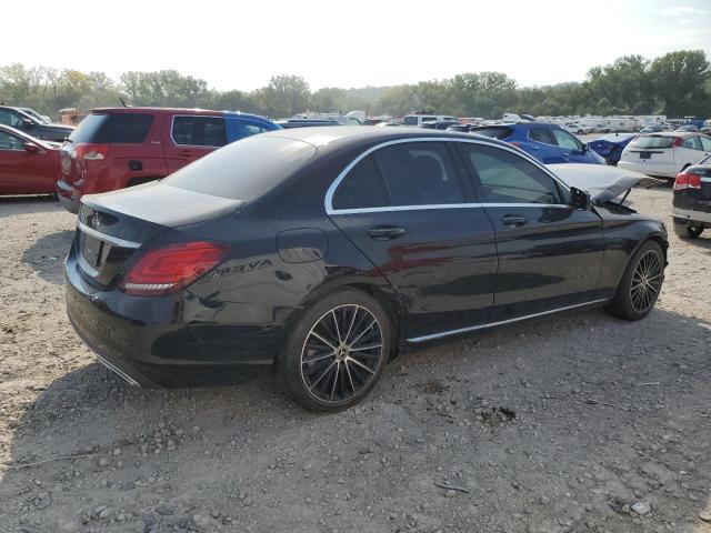 55SWF8DB2KU314111 - 2019 MERCEDES-BENZ C 300 BLACK photo 3