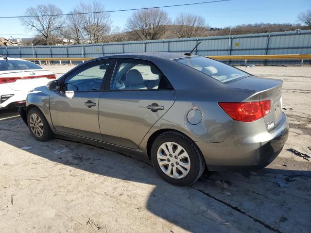 KNAFU4A26A5054653 - 2010 KIA FORTE EX GRAY photo 2