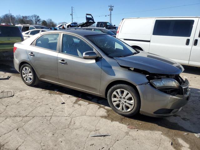 KNAFU4A26A5054653 - 2010 KIA FORTE EX GRAY photo 4