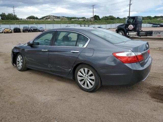 1HGCR2F84DA017624 - 2013 HONDA ACCORD EXL GRAY photo 2