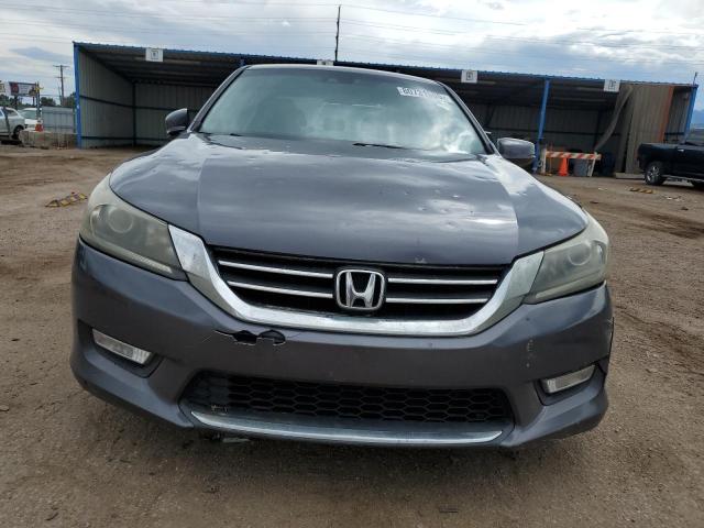1HGCR2F84DA017624 - 2013 HONDA ACCORD EXL GRAY photo 5