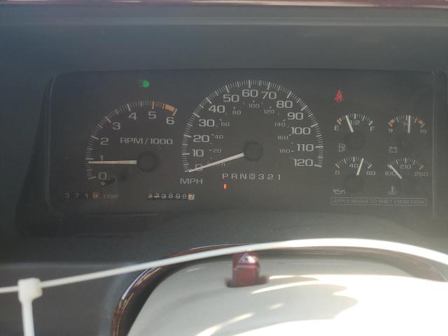 1GYEK63RXYR224391 - 2000 CADILLAC ESCALADE LUXURY Սև լուսանկար 9