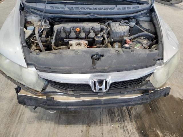 1HGFA16839L029323 - 2009 HONDA CIVIC EX SILVER photo 11