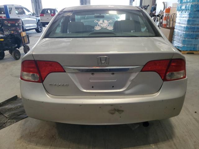 1HGFA16839L029323 - 2009 HONDA CIVIC EX SILVER photo 6