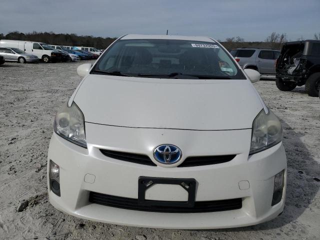 JTDKN3DUXB0257162 - 2011 TOYOTA PRIUS WHITE photo 5