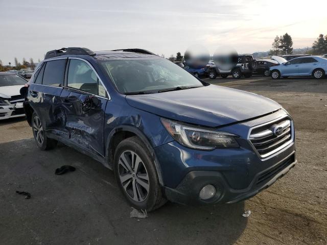 4S4BSANC3K3285611 - 2019 SUBARU OUTBACK 2.5I LIMITED BLUE photo 4