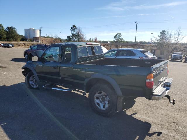 5TESN92N72Z013788 - 2002 TOYOTA TACOMA XTRACAB PRERUNNER მწვანე ფოტო 2