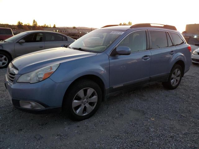 4S4BRBJC6B3440613 - 2011 SUBARU OUTBACK 2.5I LIMITED BLUE photo 1