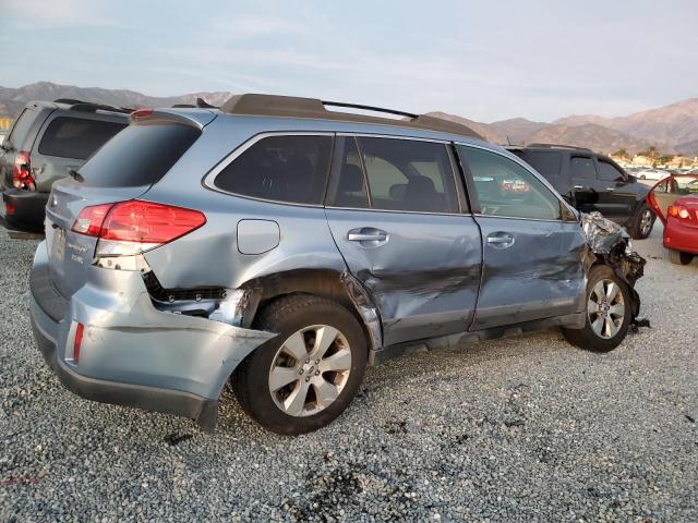 4S4BRBJC6B3440613 - 2011 SUBARU OUTBACK 2.5I LIMITED BLUE photo 3