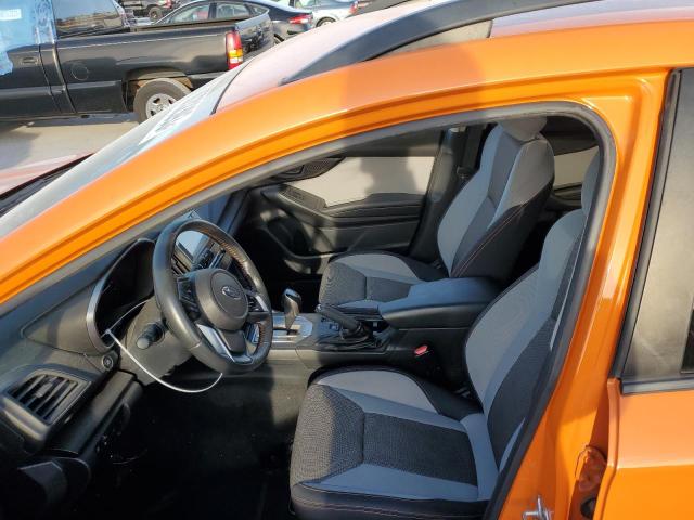 JF2GTAECXK8353740 - 2019 SUBARU CROSSTREK PREMIUM ORANGE photo 7