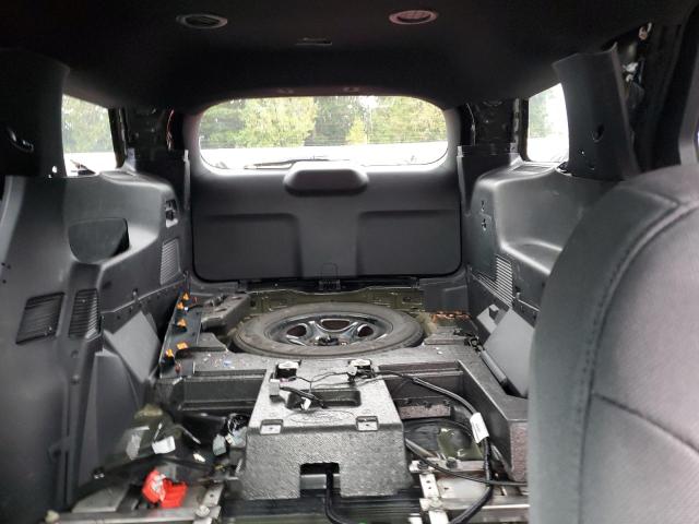 1FM5K8AB6MGC39432 - 2021 FORD EXPLORER POLICE INTERCEPTOR أسود صورة 10