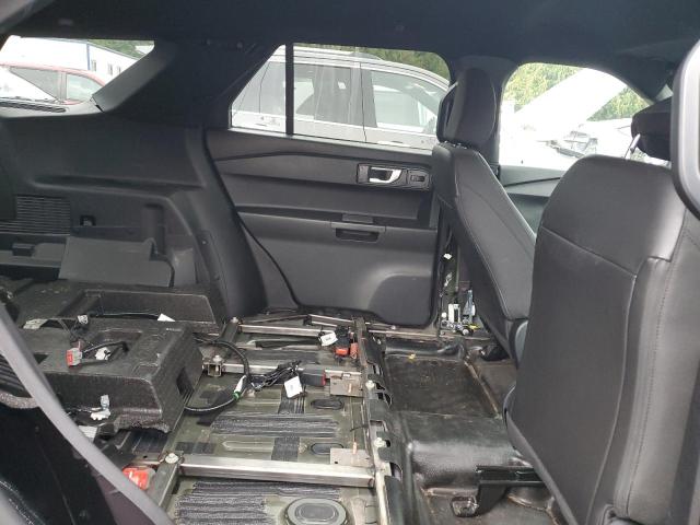 1FM5K8AB6MGC39432 - 2021 FORD EXPLORER POLICE INTERCEPTOR أسود صورة 11