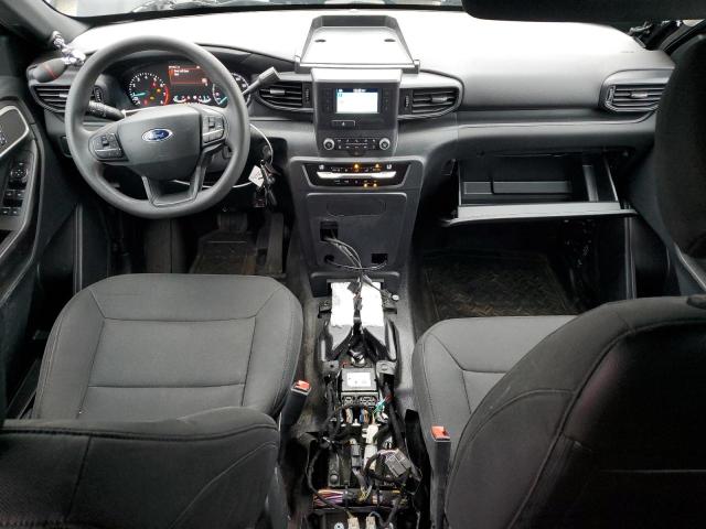 1FM5K8AB6MGC39432 - 2021 FORD EXPLORER POLICE INTERCEPTOR أسود صورة 8