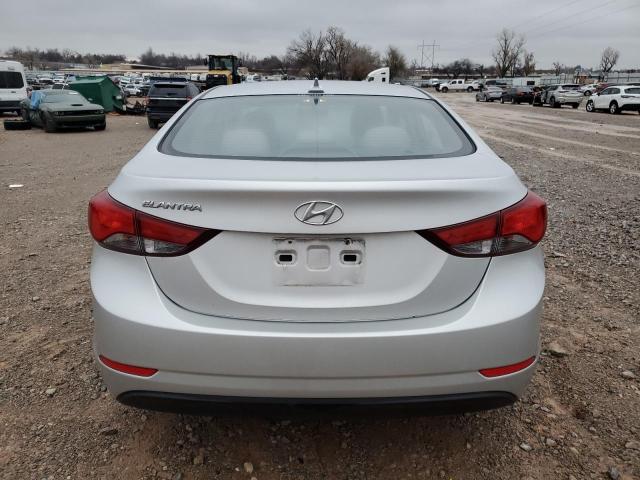 5NPDH4AE1GH685702 - 2016 HYUNDAI ELANTRA SE SILVER photo 6