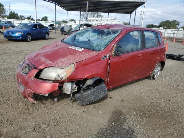 KL2TD66E89B655812 - 2009 PONTIAC G3 RED photo 1