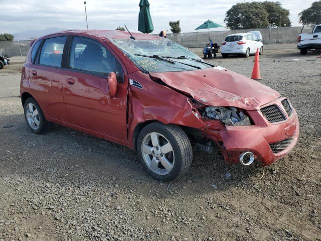 KL2TD66E89B655812 - 2009 PONTIAC G3 RED photo 4