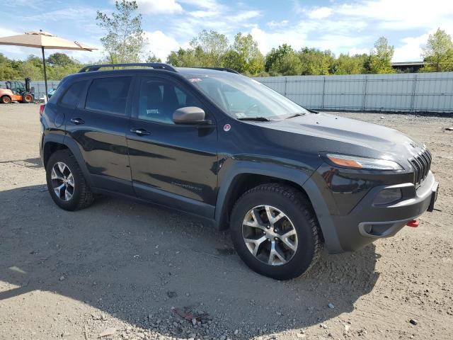 1C4PJMBS3FW757062 - 2015 JEEP CHEROKEE TRAILHAWK BLACK photo 4