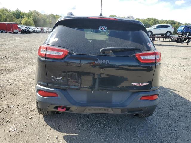 1C4PJMBS3FW757062 - 2015 JEEP CHEROKEE TRAILHAWK BLACK photo 6