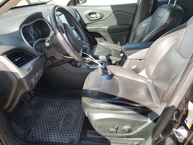 1C4PJMBS3FW757062 - 2015 JEEP CHEROKEE TRAILHAWK BLACK photo 7