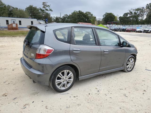 JHMGE8H55BC006567 - 2011 HONDA FIT SPORT GRAY photo 3