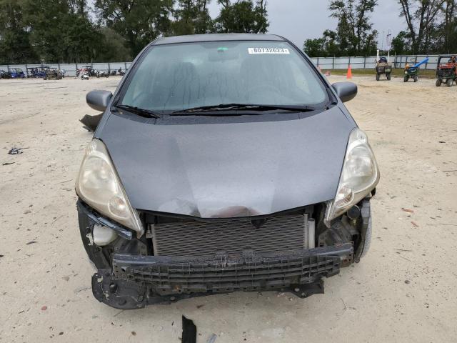 JHMGE8H55BC006567 - 2011 HONDA FIT SPORT GRAY photo 5