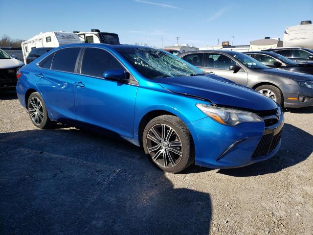 4T1BF1FK1GU559366 - 2016 TOYOTA CAMRY LE BLUE photo 4