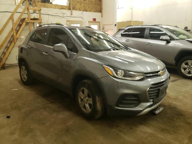 3GNCJPSB3LL229899 - 2020 CHEVROLET TRAX 1LT GRAY photo 4