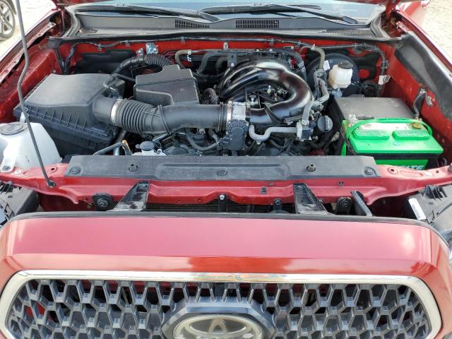 3TMBZ5DN1NM035345 - 2022 TOYOTA TACOMA DOUBLE CAB RED photo 11