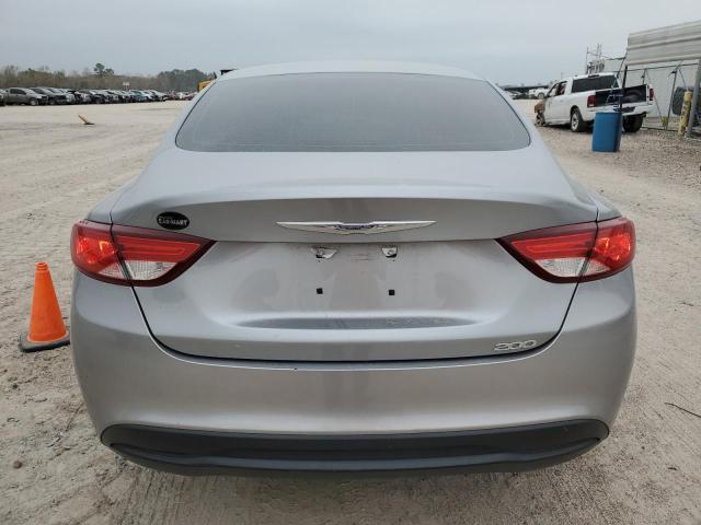 1C3CCCFB9HN510820 - 2017 CHRYSLER 200 LX SILVER photo 6