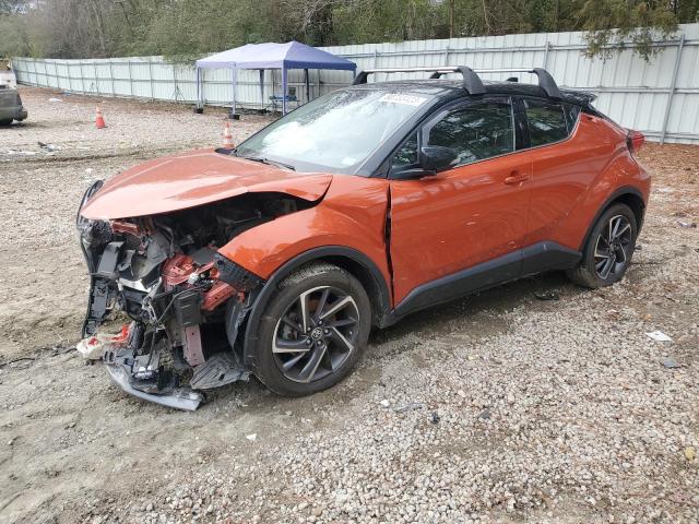 JTNKHMBX8L1075347 - 2020 TOYOTA C-HR XLE ORANGE photo 1