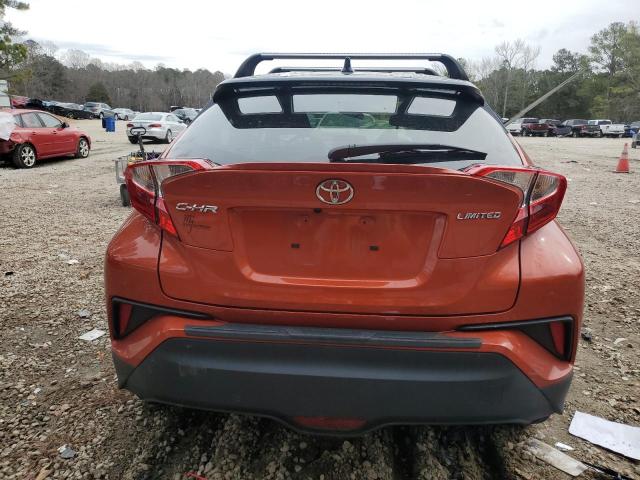 JTNKHMBX8L1075347 - 2020 TOYOTA C-HR XLE ORANGE photo 6