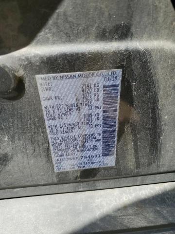 5N1AT2MV6JC784631 - 2018 NISSAN ROGUE S رمادي صورة 14