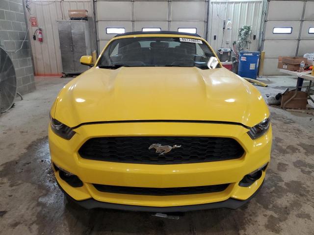 1FATP8UH8G5200277 - 2016 FORD MUSTANG YELLOW photo 5