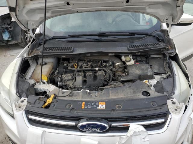 1FMCU9H90DUC70672 - 2013 FORD ESCAPE SEL WHITE photo 11