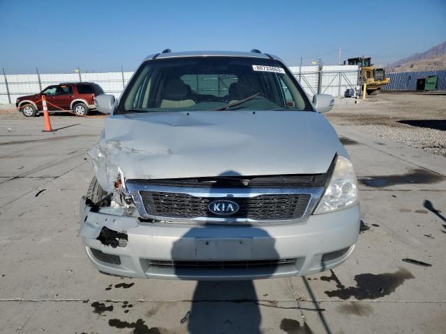 KNDMG4C76C6443252 - 2012 KIA SEDONA LX SILVER photo 5